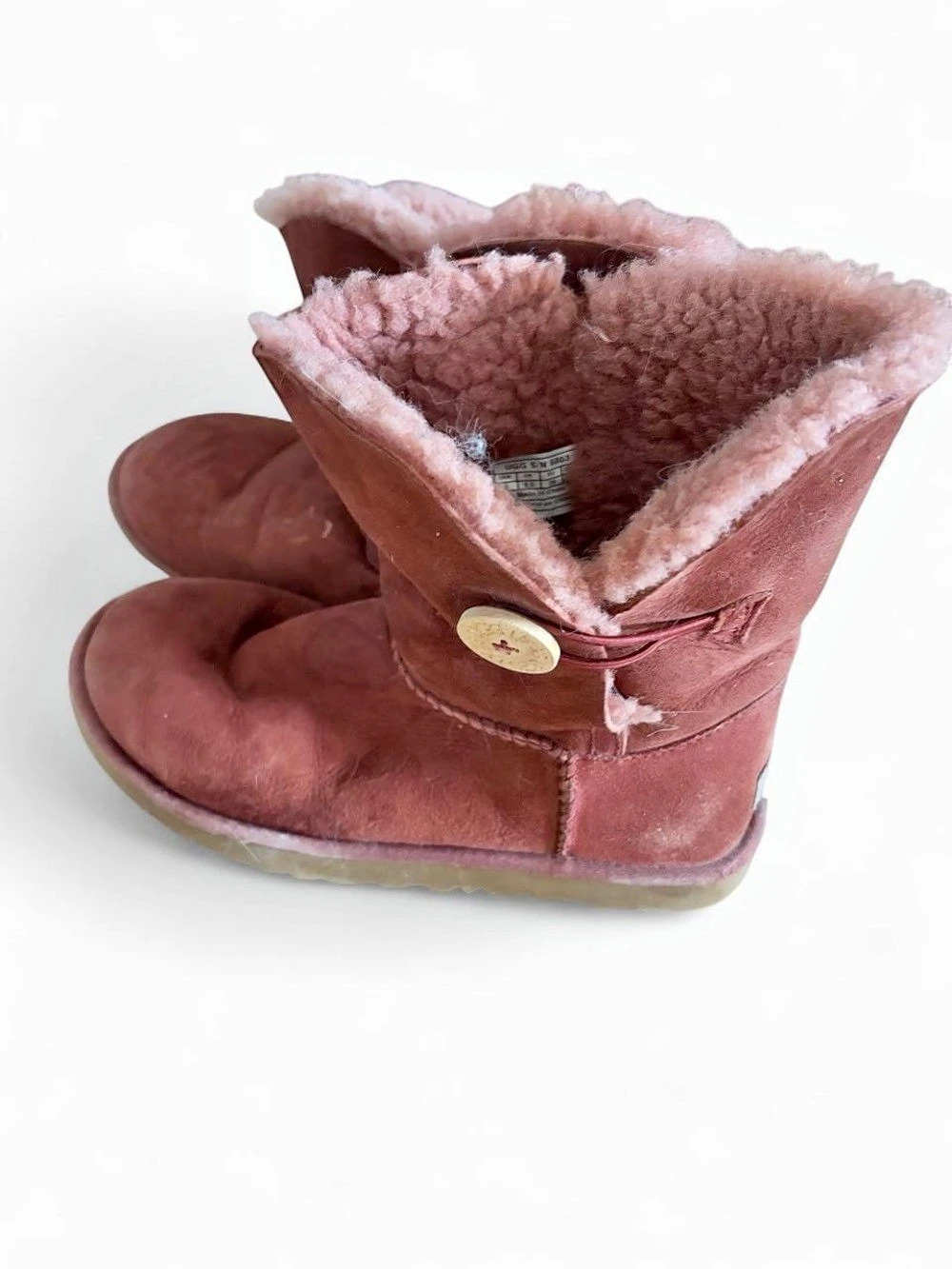 UGG Australia rose pink cozy, warm boots Sz 8’